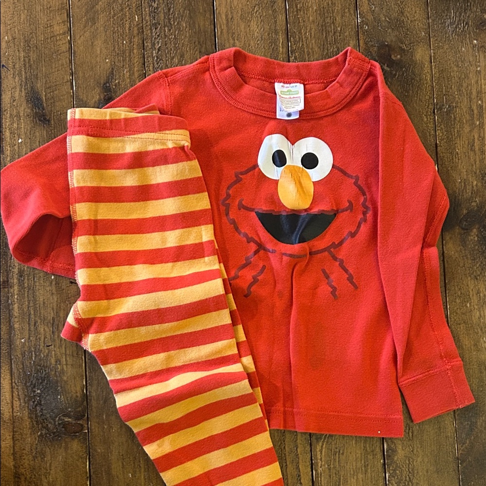 Hanna Anderson Elmo Pajama Set